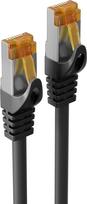 ShiverPeaks BS08-26045 CAT 6a S/FTP lauko patch kabelis - juodas