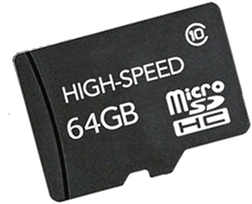 BrightSign SDHC-64C10-1(M) 64GB microSDHC Class 10 atminties kortelė