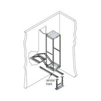 Vaddio Middle Atlantic TRACKL Rack-Track išlyginimo rinkinys