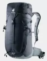 DEUTER Trail 24 kelionės kuprinė 24L Black-Shale