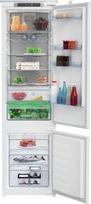 BEKO Šaldytuvas BCNA306E4SN įmontuojamas, 193,5 cm, energijos klasė E, HarvestFresh, Neo Frost, Metal Wall