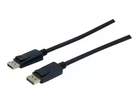 EXERTIS CONNECT DisplayPort 1.2 kabelis 4K 3m juodas 127032