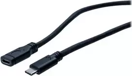 EXERTIS CONNECT USB 3.1 Gen 1 USB-C prailginimo kabelis, 1 m, 5Gbps 150340