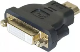 EXERTIS CONNECT HDMI į DVI-I adapteris, HDMI male į DVI-I 24+5 female, juodas 127951