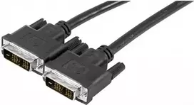 EXERTIS CONNECT DVI-D Single Link monitoriaus kabelis, 18+1 pin Male to Male, 1,8 m, juodas 127475