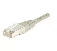 EXERTIS CONNECT CAT.5e F/UTP komutacinis kabelis, pilkas, 0,5 m, Slim Snagless 847050