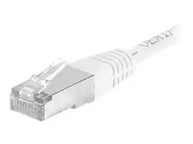 EXERTIS CONNECT Cat.6a F/UTP komutacinis kabelis, 15 m, juodas, 10Gbps, plonas snagless lizdas 850021