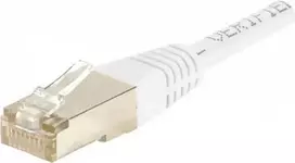 Exertis Connect 853815 Cat6 F/UTP tinklo komutacinis kabelis, 5 m, baltas