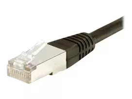 EXERTIS CONNECT Cat5e F/UTP komutacinis kabelis, RJ45, 1,5 m, juodas 847016