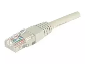 Dexlan RJ-45 Cat6 U/UTP tinklo komutacinis kabelis, 2m, pilkas 854184