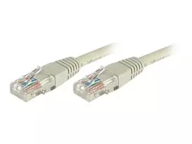 EXERTIS CONNECT Dexlan Cat6 U/UTP RJ45 komutacinis kabelis, 3m, pilkas 854185