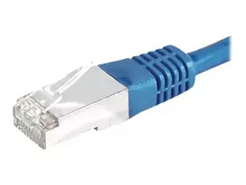 EXERTIS CONNECT Cat6 S/FTP komutacinis kabelis, PiMF, mėlynas, 3,0 m 856877
