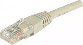 Exertis Connect 857180 Cat5e U/UTP tinklo komutacinis kabelis, pilkas, 0,15 m