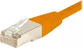 EXERTIS CONNECT CAT.6 S/FTP PiMF komutacinis kabelis, RJ45, 2 m, oranžinis 854469