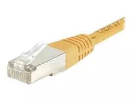 EXERTIS CONNECT CAT.6 F/UTP komutacinis kabelis, oranžinis, 7,0 m, plonas snagless apsauga 857950