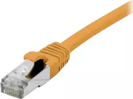 EXERTIS CONNECT Cat 6A S/FTP komutacinis kabelis, 5 m, oranžinis 858536