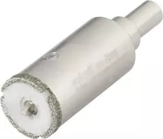 wolfcraft 5924000 deimantinis karūninis grąžtas 6 mm porcelianiniam keramikai, granitui, plytelėms, nerūdijančiam plienui