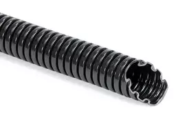 HellermannTyton HG-SW11 PA6 BK 50 apsauginė gofruotoji žarna, 8,5 mm vardinis skersmuo, juoda, 50 m