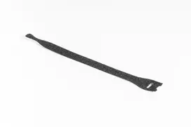 HellermannTyton TEXTIE-S-PA/PP-BK-X1 kibioji juosta kabeliams, 150 mm x 12,5 mm, juoda, 100 vnt. 130-00012
