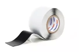 HellermannTyton HTAPE-POWER 670-VM-PVC/IIR-BK savaime sulydanti izoliacinė juosta 3 m x 100 mm, juoda 711-00304