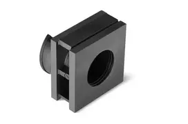 HellermannTyton VP-L 23-24 vienkartinė tarpinė - 23,0-24,0 mm, halogenų neturintis TPE, juoda, 440-00031