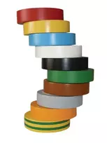 HellermannTyton Helagrip PVC žymėjimo įvorių rinkinys, 10 ritinių, 15 mm vidinis skersmuo, 10 m ilgis, įvairiaspalvis (10 spalvų) 710-00146