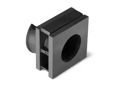 HellermannTyton VP-L 26-27 vienkartinis tarpiklis, be halogenų, TPE, juodas, 440-00034