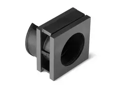 HellermannTyton VP-L 30-31 vienkartinė tarpinė, be halogenų TPE, juoda, 1 vnt. (440-00038)