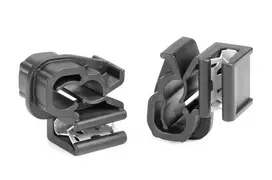 HellermannTyton EdgeClip EC1-3SV-DHC6-7 kabelių tvirtinimo laikiklis, juodas, 100 vnt. 151-04455