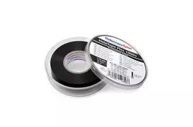 HellermannTyton HelaTape Flex 1000+ PVC elektros izoliacinė juosta, juoda, 19 mm x 20 m, 0,15 mm storio 710-10602