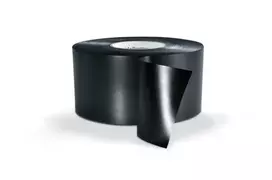 HellermannTyton HTAPE-WRAP25-100x30 PVC apsauginė nuo korozijos juosta, juoda, 100 mm x 30 m, 0,25 mm 710-10803