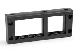 HellermannTyton VarioPlate-24 Frame PL-BK kabelių įvado rėmas, be halogenų, juodas 440-00003