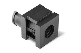 HELLERMANNTYTON VP-S 11-12 Ins-sgl-PL-BK halogenų neturinti vienos angos kabelių įvado tarpinė, juoda, 20 vnt. (440-00013)