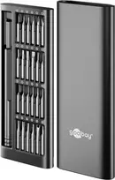 Goobay 77836 24 dalių precizinis atsuktuvų rinkinys su magnetiniu antgalių laikikliu
