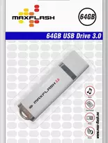 MEMORYSOLUTION MAXFLASH 64GB USB 3.0 didelės spartos USB atmintinė, mažmeninė pakuotė