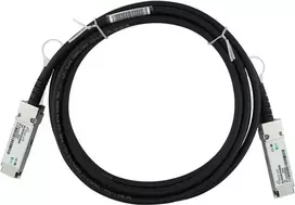BlueLAN QSFP+ tiesioginio prijungimo varinis kabelis, 40GBASE-CR4, 40Gbps, 1 m, 30 AWG, pasyvus, suderinamas su Dell GME9UAY GME9UAY-BL