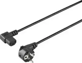 Sygonix SY-5042710 maitinimo laidas šaltiems prietaisams CEE 7/7 – IEC C13, 2 m, juodas