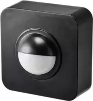 SYGONIX SY-5046552 judesio daviklis, 120°, juodas, IP65, paviršinis