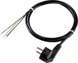 Sygonix SY-5043474 maitinimo laidas CEE 7/7 į IEC C13 3 m juodas