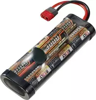 Reely NiMH baterijų paketas 8,4 V 3000 mAh 7 celių Sub-C Hump T-Plug RE-7863537