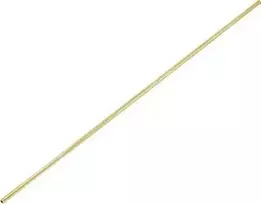 Reely žalvarinis vamzdelis 4 mm x 500 mm, vidinis skersmuo 2 mm, tuščiaviduris cilindras, 1 vnt. RE-7083942