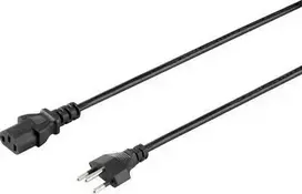 Sygonix SY-5042720 IEC C13 maitinimo laidas, CEE 7/7 kampuotas Schuko kištukas į IEC C13 lizdą, 2 m, juodas