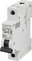 Sygonix SY-6440880 SYG-MCB 1P/B16/6KA automatinis grandinės pertraukiklis, 1 polių, 16 A, 230/400 V AC