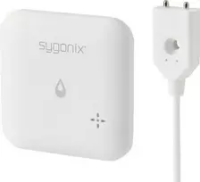 Sygonix SY-6735646 Wi-Fi vandens nuotėkio detektorius su programėle, vidiniu ir išoriniu jutikliu, 85 dB signalizacija, maitinamas baterijomis
