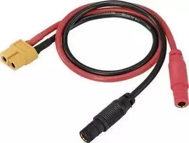 Reely įkrovimo kabelis XT60 moteriškas į 2x 4mm bananų kištukus 30cm RE-7104525