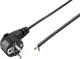 SYGONIX SY-5044220 maitinimo laidas Schuko į IEC C13 1,5 m juodas