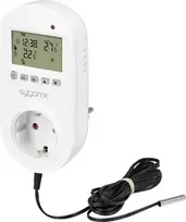 Sygonix SY-6824098 Universalus termostato kištukas su savaitine programa