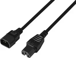 Sygonix SY-7154356 maitinimo laidas CEE 7/7 į IEC C13 1,8 m juodas