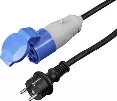Sygonix SY-6328338 CEE adapteris namelių ir kemperių įkrovimui 16 A 3 polių 230 V/AC