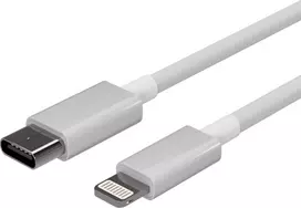 Flexline USB-C į Lightning PD įkrovimo kabelis 2m baltas FL31-13053